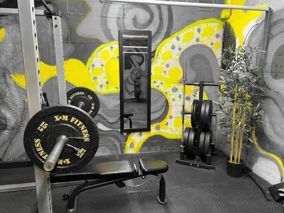 Gallery image of 110 - Modern Comfy Hub with Private Patio, gym, parking in Montréal